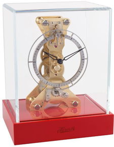 赫姆勒23047系列机械台钟 经典工艺与永恒韵律的完美融合